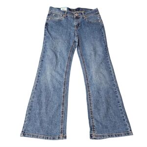 Jordache Girls Jeans Plus Size 10 1/2 Adjustable Waist Bootcut